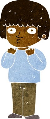 Bir insan tarafından çizilen karikatür adamı şaşırttı