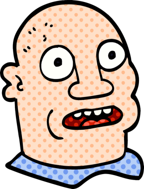 Bir insan tarafından çizilmiş bir adamın karalaması.