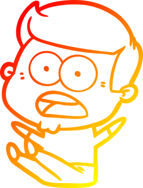 İnsan tarafından çizilmiş bir çizgi film karakteri.