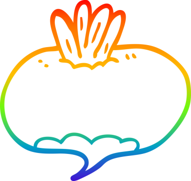 gökkuşağı gradyanı çizimi bir insan tarafından çizilmiş bir çizgi film.