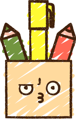 Bir insan tarafından çizilen Sanat Malzemeleri Tebeşiri