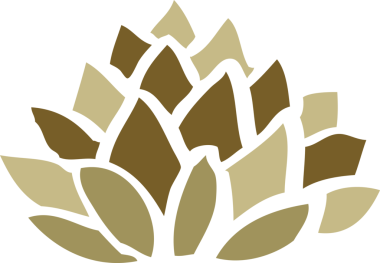 Bir insan tarafından çizilmiş yaprak yığını.