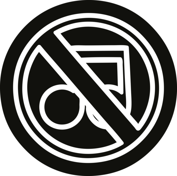 bir insan tarafından çizilmiş müzik simgesi yok