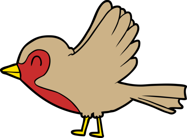 Robin çizgi filmi bir insan tarafından çizildi.