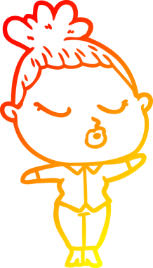 Bir insan tarafından çizilmiş, karikatür çizimi.