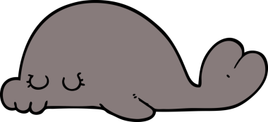 Bir insan tarafından çizilmiş karikatür mührü