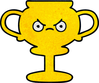 Bir insan tarafından çizilmiş eski grunge desenli bir kupa.