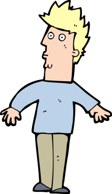 Bir insan tarafından çizilen karikatür adamı şaşırttı