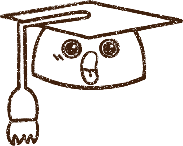 Mezuniyet Kapağı Kömür Çizimi Bir insan tarafından çizildi