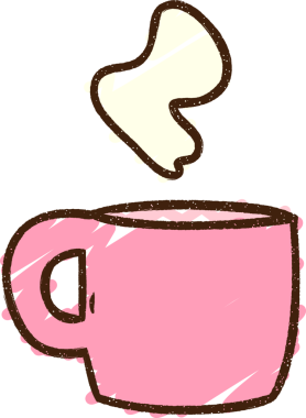 Bir insan tarafından çizilen Sıcak Çay Tebeşiri