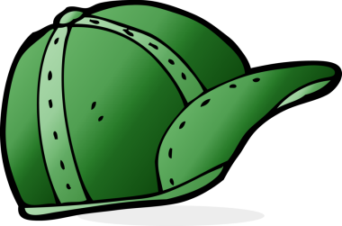 Bir insan tarafından çizilmiş eski okul şapkası.