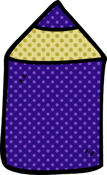 Bir insan tarafından çizilmiş karalama renkli kalem.