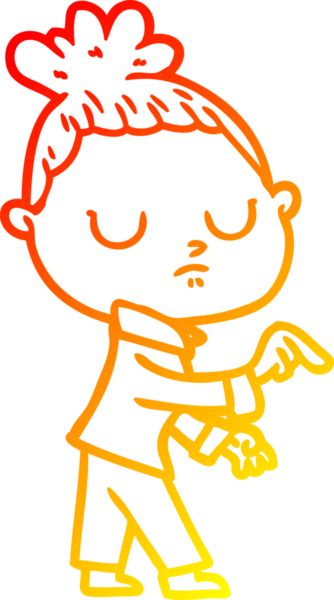 Bir insan tarafından çizilmiş, karikatür çizimi.