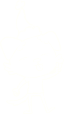 Bir insan tarafından çizilen Noel Köpeği Tebeşiri