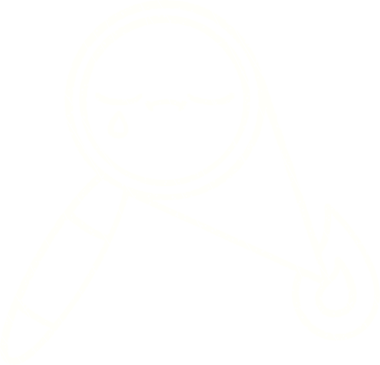 Bir insan tarafından çizilen Büyüteç Tebeşir Çizimi