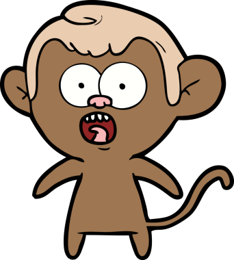 Bir insan tarafından çizilmiş bir karikatür.