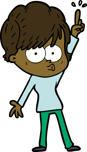 Bir insan tarafından çizilmiş karikatür kadın.