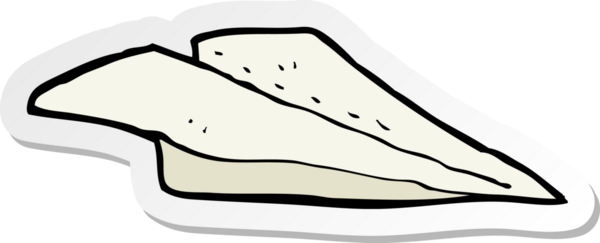 Bir insan tarafından çizilmiş karikatür kağıt uçak etiketi.