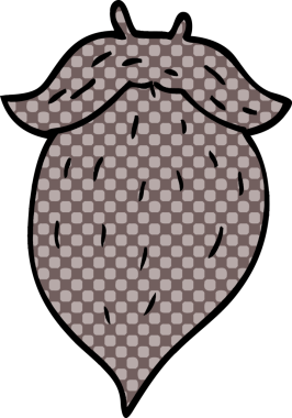 Bir insan tarafından çizilmiş karalama sakalı.