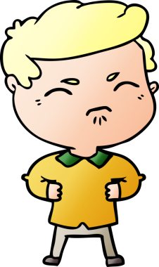 Bir insan tarafından çizilmiş rahatsız bir adam.