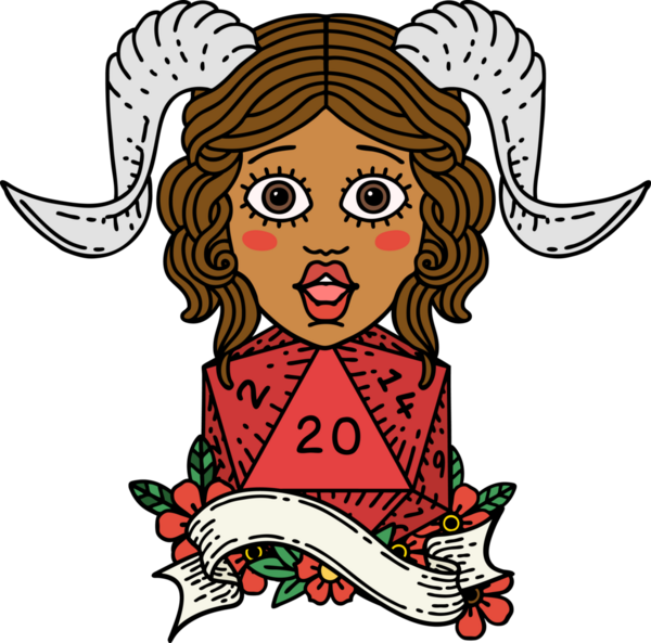 Retro Dövme Biçimi Bir insan tarafından çizilmiş doğal yirmi zar atışıyla düzenleme