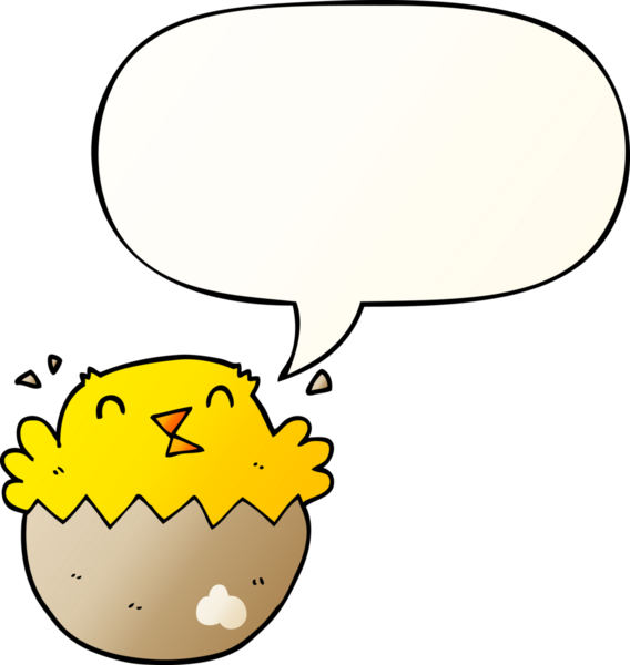 Karikatür kuluçkaya yatmış, konuşma baloncuğu olan, bir insan tarafından çizilmiş.