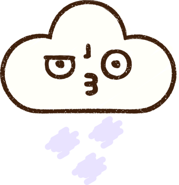 Bir insan tarafından çizilen Bulut Tebeşiri