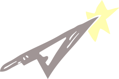 Bir insan tarafından çizilmiş karalama neşteri.