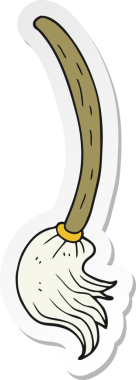 Bir insan tarafından çizilmiş bir çizgi film paspasının çıkartması.