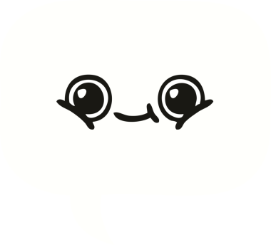 Bir insan tarafından çizilmiş bir konuşma baloncuğunun düz renk retro karikatürü