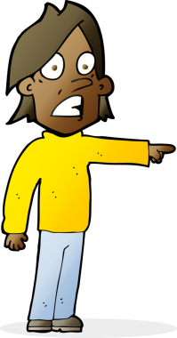 Bir insan tarafından çizilen karikatür adamı şaşırttı