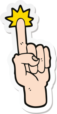 Bir insan tarafından çizilmiş bir çizgi filmin çıkartması.