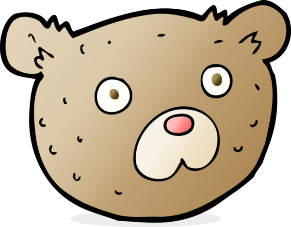 Bir insan tarafından çizilmiş oyuncak ayı.