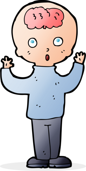 Bir insan tarafından çizilmiş çizgi film dehası.