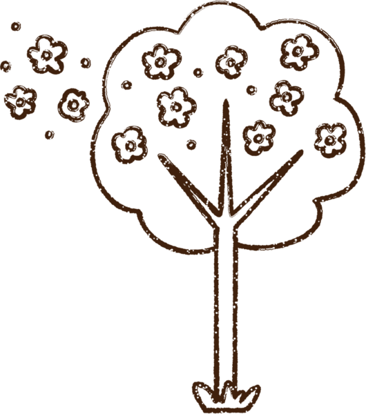 Bir insan tarafından çizilen ağaç kömürü