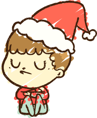 Bir insan tarafından çizilen Noel Adam Tebeşiri