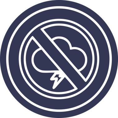 Hiçbir fırtına dairesel simgesi bir insan tarafından çizilmedi