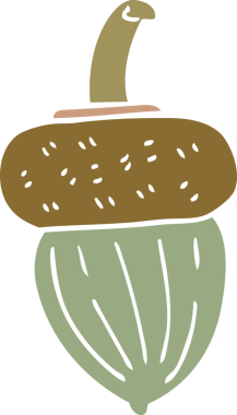 Bir insan tarafından çizilmiş karikatür palamudu.