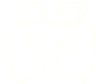 Bir insan tarafından çizilen tost makinesi tebeşiri