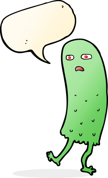 Bir insan tarafından çizilmiş komik bir karikatür.