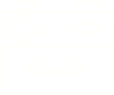 Bir insan tarafından çizilmiş pil tebeşiri.