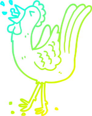 Bir insan tarafından çizilmiş bir karikatür çizimi.