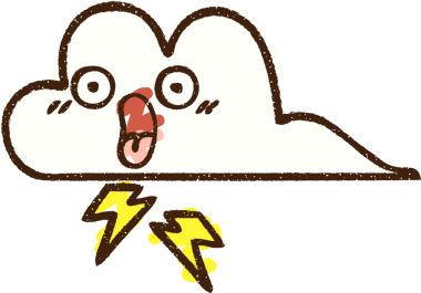 Bir insan tarafından çizilen Bulut Tebeşiri