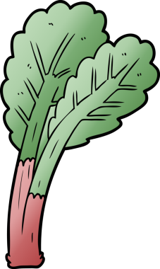 Bir insan tarafından çizilmiş çizgi robarb.