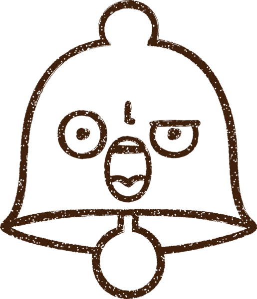 Bir insan tarafından çizilmiş çan kömürü çizimi