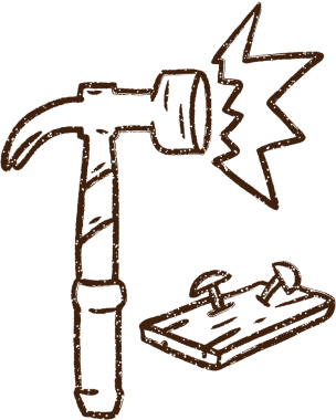 Bir insan tarafından çizilen Çekiç Kömürü