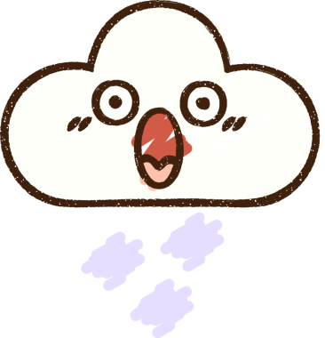 Bir insan tarafından çizilen Şaşkın Yağmur Bulutu Tebeşiri