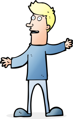 Bir insan tarafından çizilen karikatür adamı şaşırttı