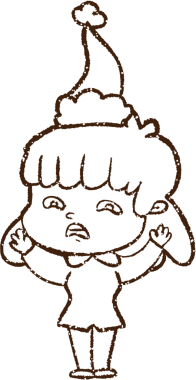 Bir insan tarafından çizilen Stresli Kadın Kömür Çizimi