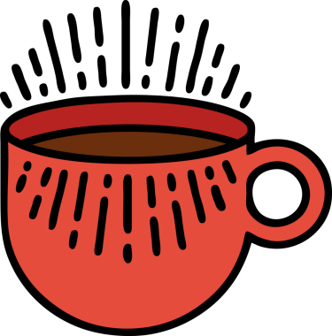 Bir insan tarafından çizilmiş geleneksel kahve tarzında dövme.